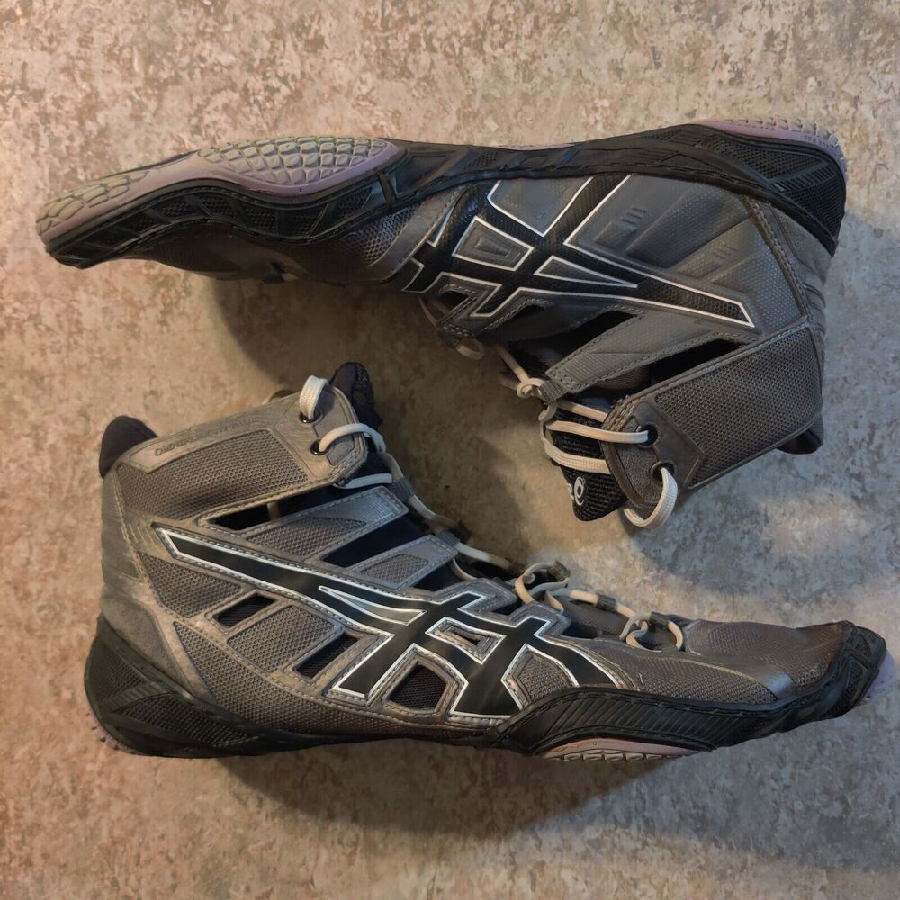 ASICS Omniflex Attack Wrestling Shoes J400Y Mens‎ Size 15 MMA F460414 TV